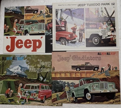 LOTE FOLLETO DE VENTA JEEP AÑOS 60 Foto 1 de 4