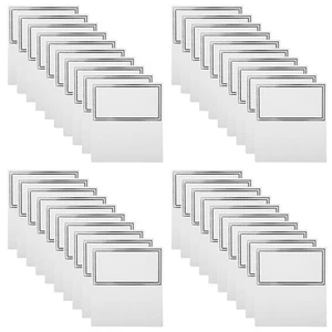  100 Pcs Wedding Tent Card Table Cards for Seating Place Placecards - Picture 1 of 12