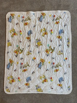 Manta de bebé acanalada acolchada de colección Winnie The Pooh Tigger Eeyore Piglet AOP Foto 1 de 4