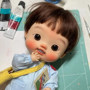 Finished 1/6 BJD Doll SD Resin Jointed Face Makeup Eyes Baby Girl Handmade Gift - Picture 1 of 12