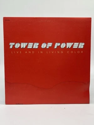 TOWER OF POWER LIVE AND IN LIVING COLOR 12" LP VG+ VINYL RECORD WARNER 1976 - Image 1 of 4