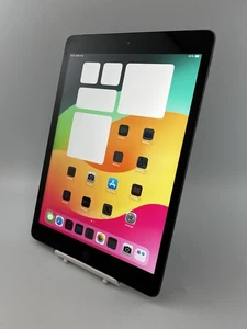 Apple iPad 7th Gen 10.2" A2198 Space Grey Unlocked 128GB 3GB Ram iPadOS Tablet - Picture 1 of 22