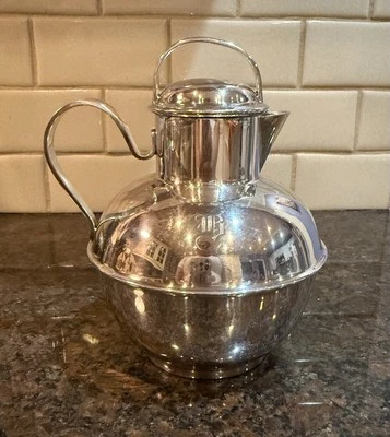 Jarra Guernsey plateada - marcada "Sheffield 338" Foto 1 de 4