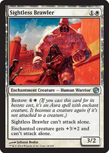 Sightless Brawler - Foil - Journey into Nyx #24/165 MTG Magic The Gathering - Image 1 of 1