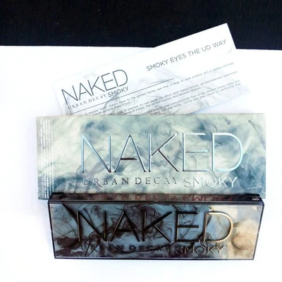 Urban Decay Smoky Eyeshadow Palette NAKED Pressed Powder 12 Shades w/ Brush NEW - Image 1 of 4
