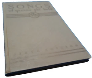 Songs Gamma Phi Beta 1944 book HB 6TH EDITION WWII era Norman - Picture 1 of 9