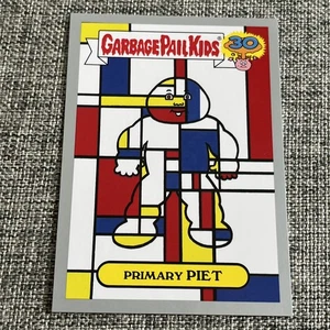 2015 Topps GPK 30 Aniversario Influencia Artística Primaria Piet #9a 🔥 Plata - Imagen 1 de 2