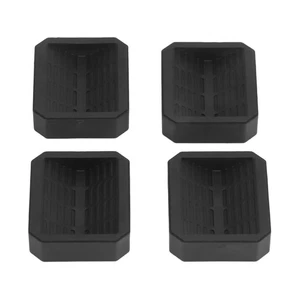 Chair Caster Cup Noise Reduction Pad For Home Office 4PCS Rubber Furniture - Picture 1 of 12