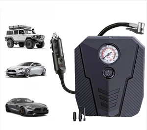 Compressore gonfiatore pompa pneumatici aria auto pompa gonfiabile elettrica digitale 150PSI12V - Foto 1 di 10