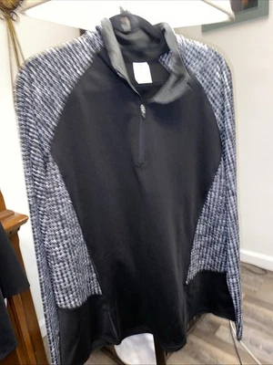 Pullover de trabajo deportivo para mujer Core Active Performance 1/4 cremallera 3XL nuevo con etiquetas Foto 1 de 4