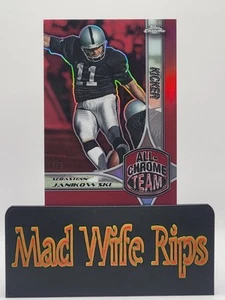 2024 Topps Chrome Sebastian Janikowski All-Chrome Team True Red 1/5 Raiders! - Picture 1 of 7