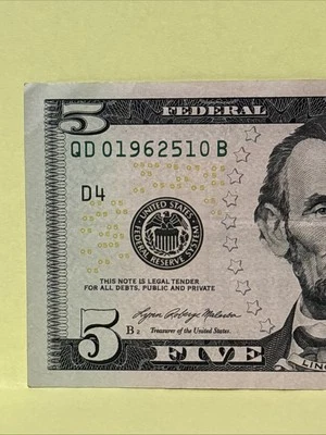 Special Date Dollar Note May 10 1962 - Image 1 of 4