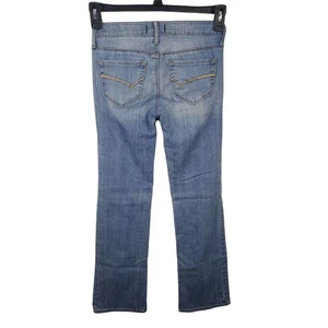 Bullhead Denim 3R Womens/Juniors Low Rise Bootcut Light Wash Denim Bottoms - Picture 1 of 8