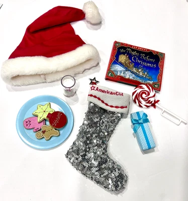 American Girl Truly Me Christmas Eve Set- Gently Used/Excellent Condition - Image 1 of 2