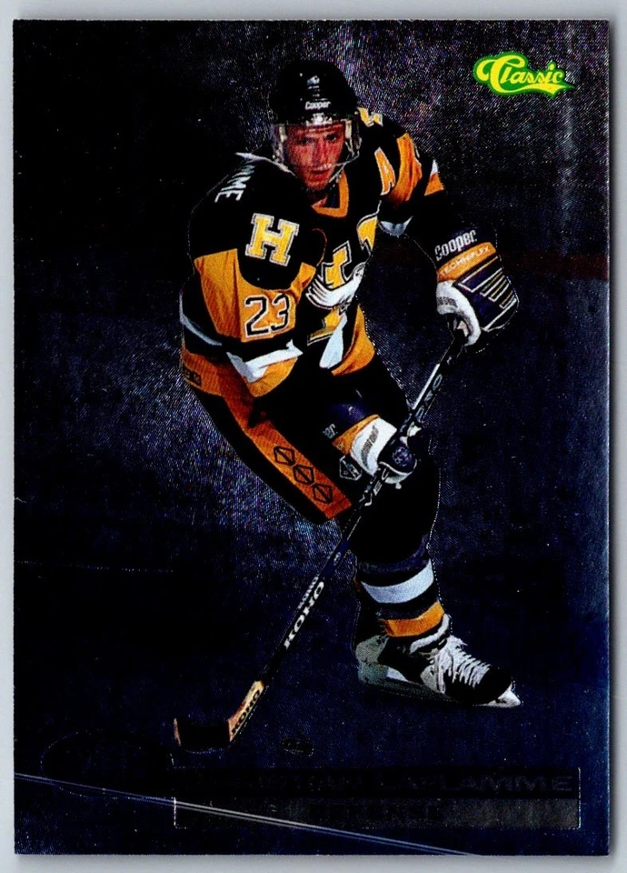 1995 Classic Images Christian Laflamme #87 Beauport Harfangs Hockey Card - Image 1 of 2