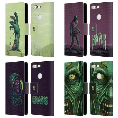 HEAD CASE DESIGNS ZOMBIES LEATHER BOOK WALLET CASE FOR GOOGLE PHONES - image 1 of 4