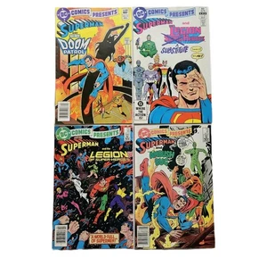 Vintage Lot Of 4 DC COMICS PRESENTS #52 #59 #80 #81 Comic Books 1982-85 FN/VF-VF - Picture 1 of 9
