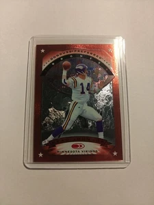 1997 Donruss Preferred Bronze Cut To The Chase 32 Brad Johnson Minnesota Vikings - Bild 1 von 2