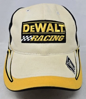Sombrero ajustable Dewalt Matt Kenseth #17 NASCAR Roush Fenway Racing CFS a cuadros Foto 1 de 4