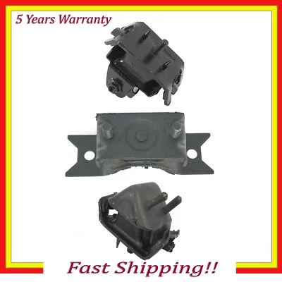 Juego de 3 piezas de montaje de motor y transmisión automática para Ford Lincoln Mercury 4,0 L 4,6 L tracción trasera Foto 1 de 4