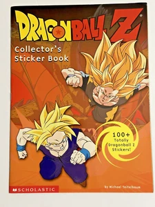 2001 Dragon Ball Z Collector's Sticker Book Scholastic Michael Teitelbaum - Picture 1 of 9
