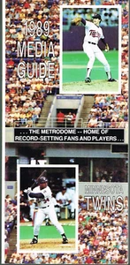 1989 Minnesota Twins Media Guide - Bild 1 von 1
