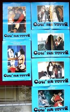 COSI FAN TUTTE Set Fotobusta Poster Affiche CLAUDIA KOLL TINTO BRASS EROTICO