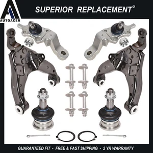 AUTOACER - 10p Front Lower Control Arms Ball Joints & Camber Bolt Kit For Tacoma - Picture 1 of 9