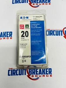Eaton CH120CAFA Interruttori circuiti miniaturizzati (MCB) CH 1P 20A 240V 50/60Hz 1Ph NUOVO - Foto 1 di 2