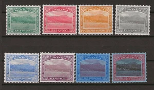 DOMINICA 1921/22 SG 62/70 OTTIME CONDIZIONI - Foto 1 di 2