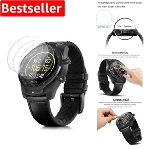 Universal HD Screen Protector for 36mm Round Smartwatch - 3-Pack, Anti-Scratch - Picture 1 of 9