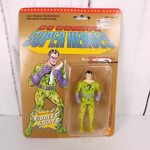 The Riddler MOC NEW DC Comic Super Heroes Toy Biz 1989 Action Figure - Picture 1 of 7