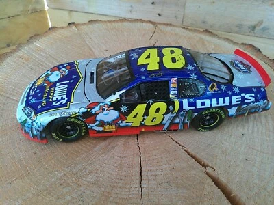 Джимми Джонсон автограф 1:24 запасной автомобиль #48 Сэм бас Нассар #1/504 литой читать - Изображение 1 из 4