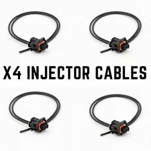 4 x Diesel Injector Connector Plug Fits Vauxhall Vivaro 1.9 CDTI For Bosch - Picture 1 of 6