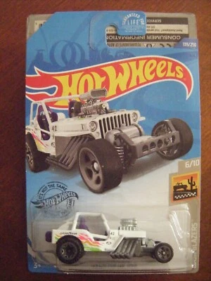 HOT WHEELS BLUE CARD #139/250 2020 REL BAJA BLAZERS 6/10 '42 WILLYS MB JEEP - Image 1 of 2