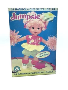 1994 # TOYBIZ VINTAGE JUMPSIE PUPPE TOY BIZ SPRINGEN TRAMPOLIN new old stock BL - Bild 1 von 4