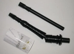 St Kilda Flexi Stick Kunststoff Dudelsack Blasrohr 8"-12" schwarz Halterung - Bild 1 von 5
