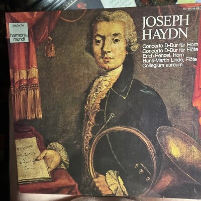 Joseph Haydn- Concerto D major for horn /flute. Harmonia Mundi 1C 065-99 650. NM - Image 1 of 4