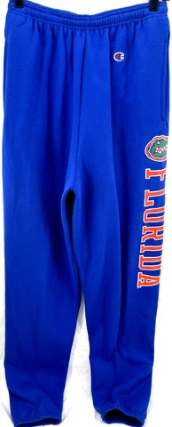 NEW Florida University Gators Champion Blue Jogger Sweatpants Womens M Cover