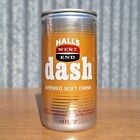 Rare Hall's / West End Dash 13 Oz. Australian Soft Drink Soda Can 1960'S Halls