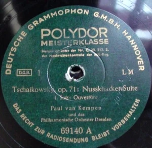 Paul Van Kempen Grammophon ED1 Tchaikovsky Nutcracker Ballet Suite 12" 3x7rpm - Picture 1 of 6