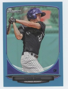 2013 Bowman Draft Blue David Dahl 185/500 #TP7 Top Prospect Rockies - Bild 1 von 1