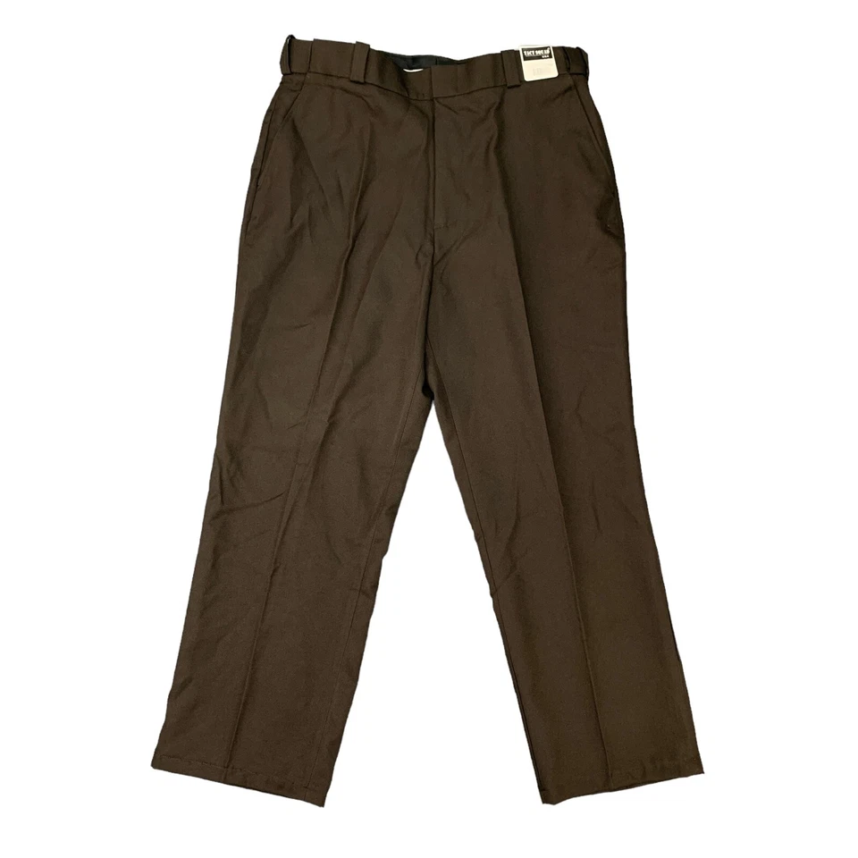 Tact Squad Uniform Trousers Pants Mens 38 Brown Polyester 4-Pocket High Rise - Image 1 of 4