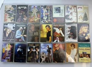 90s Country Artist Cassettes Lot Of 21 Alabama Toby Keith Jackson Brooks Travis - Picture 1 of 7