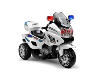 Kids Ride on Motorbike – White - Picture 1 of 7