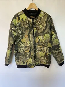 Giacca Bomber Stormkloth Uomo Taglia S Verde Marrone Mimetico Vero Albero Mimetico - Foto 1 di 16