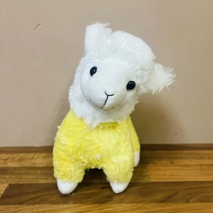 Paws Plush Yellow Llama Alpaca Kids Cuddly Soft Toy WL International VGC - Picture 1 of 8