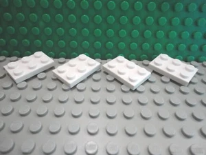 Lego 4 White 2x3 base plate NEW - Picture 1 of 1