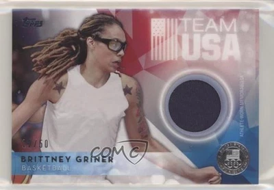 2016 US Olympic & Paralympic Team and Hopefuls Relics Silver /50 Brittney Griner - Image 1 of 2
