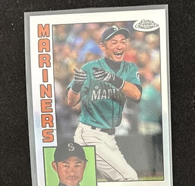 Ichiro Suzuki - 2019 Topps Chrome #84TC-14   Seattle Mariners       H426 - Image 1 of 2